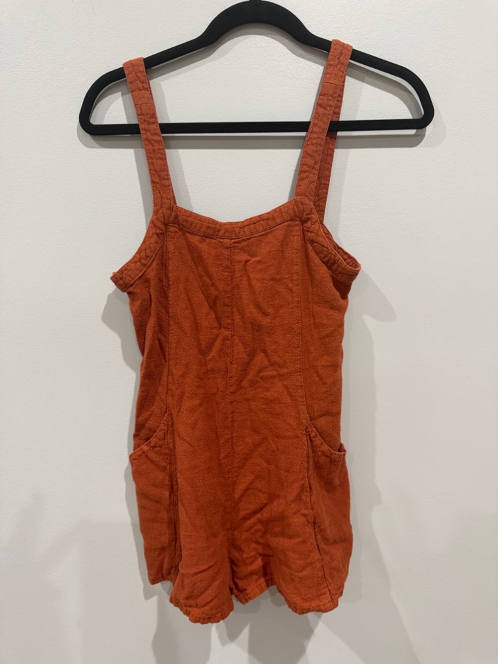 Abound Rust Orange  Romper
